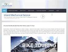 Tablet Screenshot of italiaoutdoors.com
